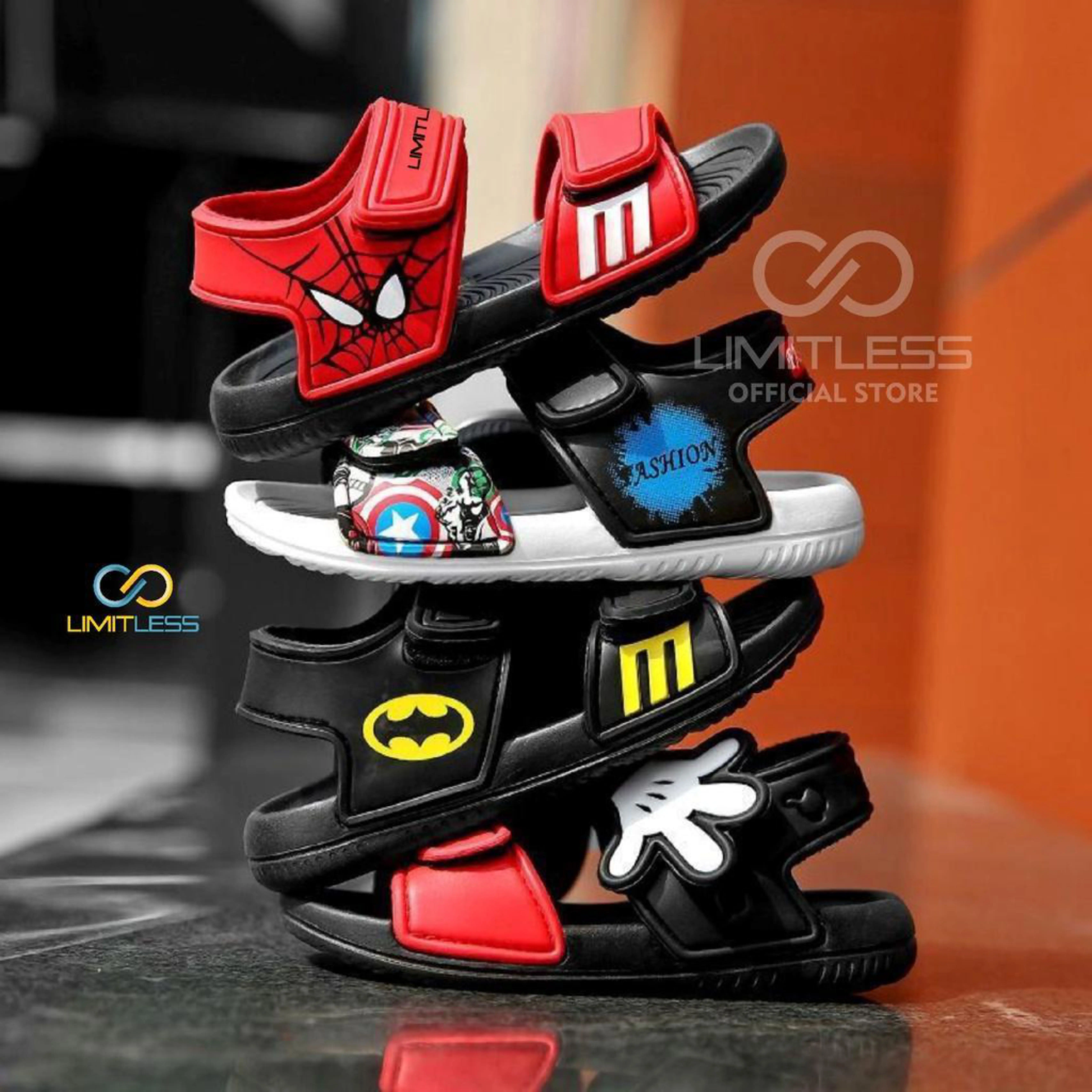 Limitless - Sandal Anak Karakter Kartun Fashion