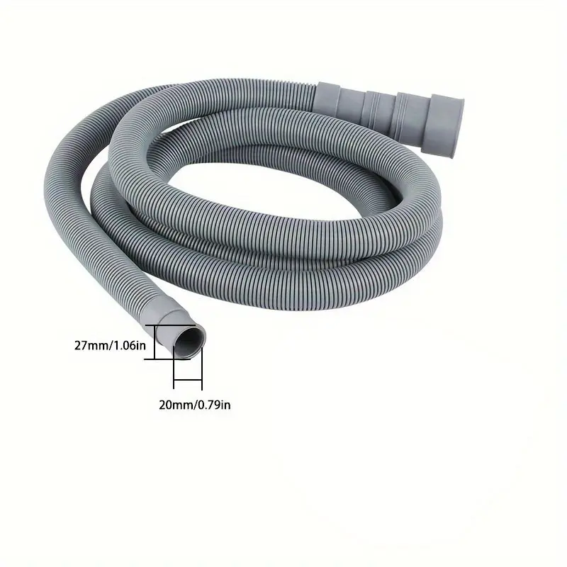 RV Sewage Hose Extension - Available in 1m, 1.5m, 2m, 3m, 4m, 5m (39.37inch, 59.06inch, 78.74inch, 118.11inch, 157.48inch, 196.85inch) 1
