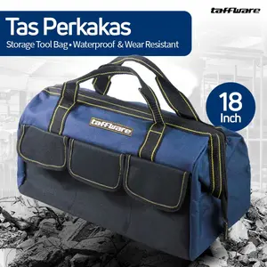 Taffware Tas Perkakas Storage Tool Bag Waterproof Wear Resistant - A03403 -MLL