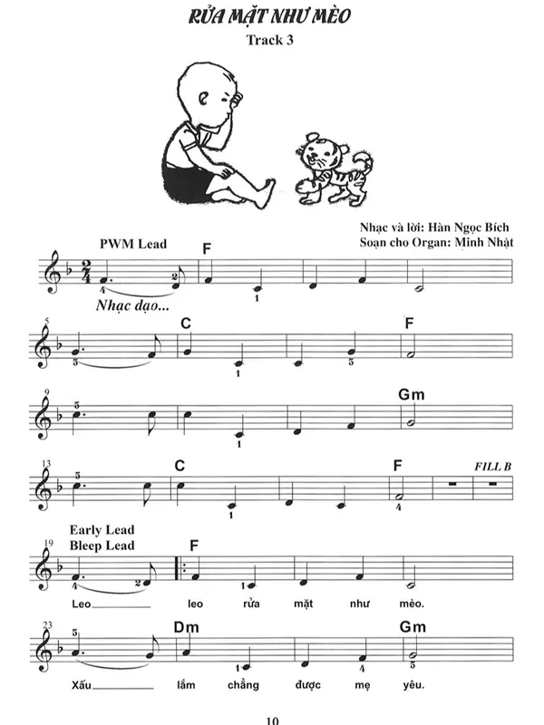 Sách - Thực Hành Biểu Diễn Organ Cho Thiếu Nhi – Tập 4 	- HH - Tác Giả Ths Cù Minh Nhật 7