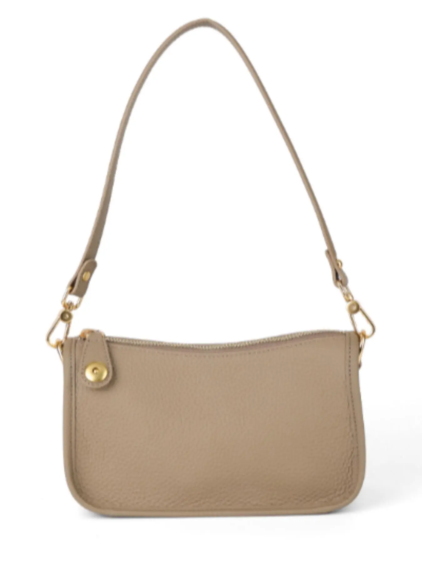 Women's Solid Color Baguette Bag, Fashionable PU Leather Shoulder Bag for Daily Used, Casual Trendy Versatile High-quality Daily Commuting Bag