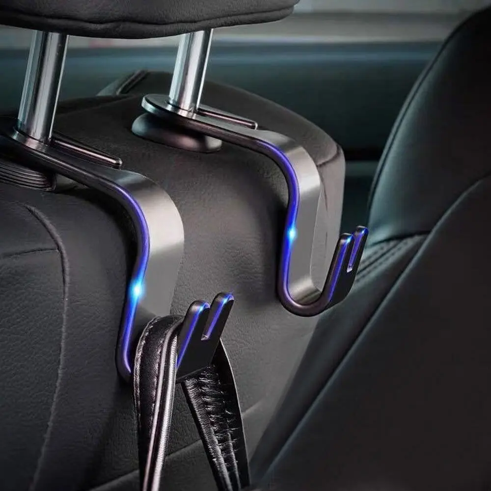 Bag Organizer Holder Bag Car Seat Hook Hanger Clothes Storage Seat Back Organizers Hidden Chair Back Purse Bag Hanger Car Accessories