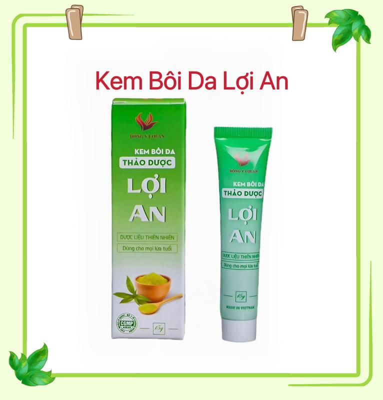 Kem Bôi Da Lợi An Chính Hãng Hỗ Trợ Chàm Sữa Hăm Tả Rôm Sảy Mẫn Ngưa Cho Bé Sơ Sinh và Trẻ Nhỏ