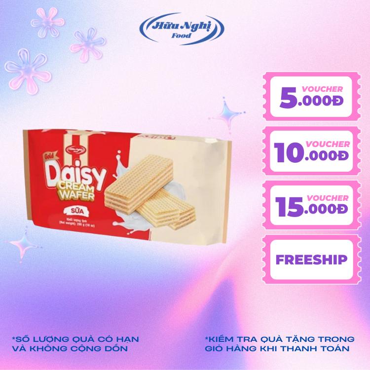 Bánh Gold Daisy kem xốp sữa 285g Hữu Nghị Food