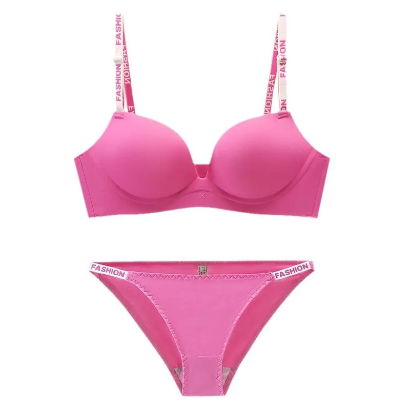 Top Seamless Beautiful Back Sexy Little Chest Gathered Big Bra Women's Comfortable Underwear Beautiful Back Bra Clothing Womenswear