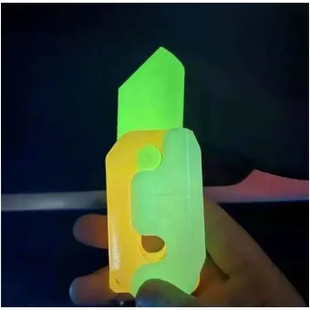 Dao Cà Rốt in 3D Phát Sáng Dao Vô tri Dao Trọng Lực In 3d Hottrend 8