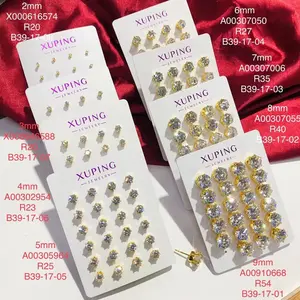 ANTING TUSUK XUPING  WANITA ELEGAN PREMIUM PERMATA ZIRKON HIGH QUALITY MODE BARU
