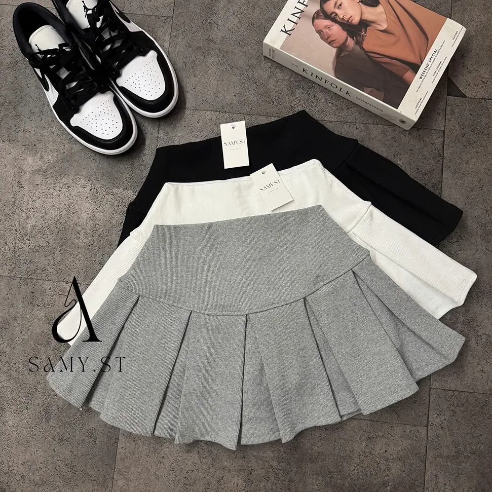 CHÂN VÁY CAO CẤP - DÁNG XOÈ - Voi - Women - Samy.St.2 Voan chân  váy