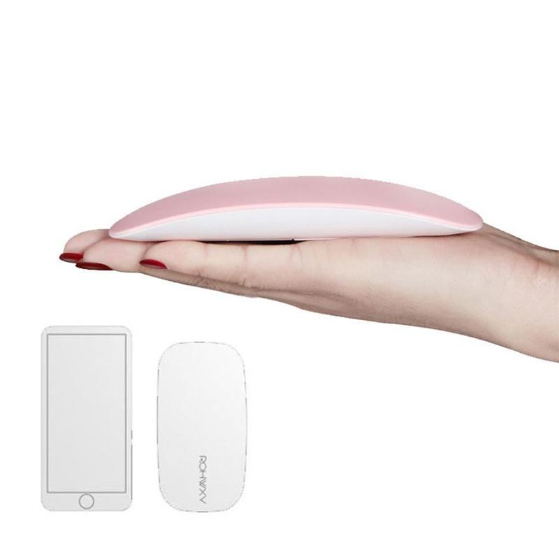 Portable Mini UV LED Nail Lamp, USB Rechargeable Foldable Nail Dryer Lamp, Professional Nail Art Tool for Home & Nail Salon Use 2