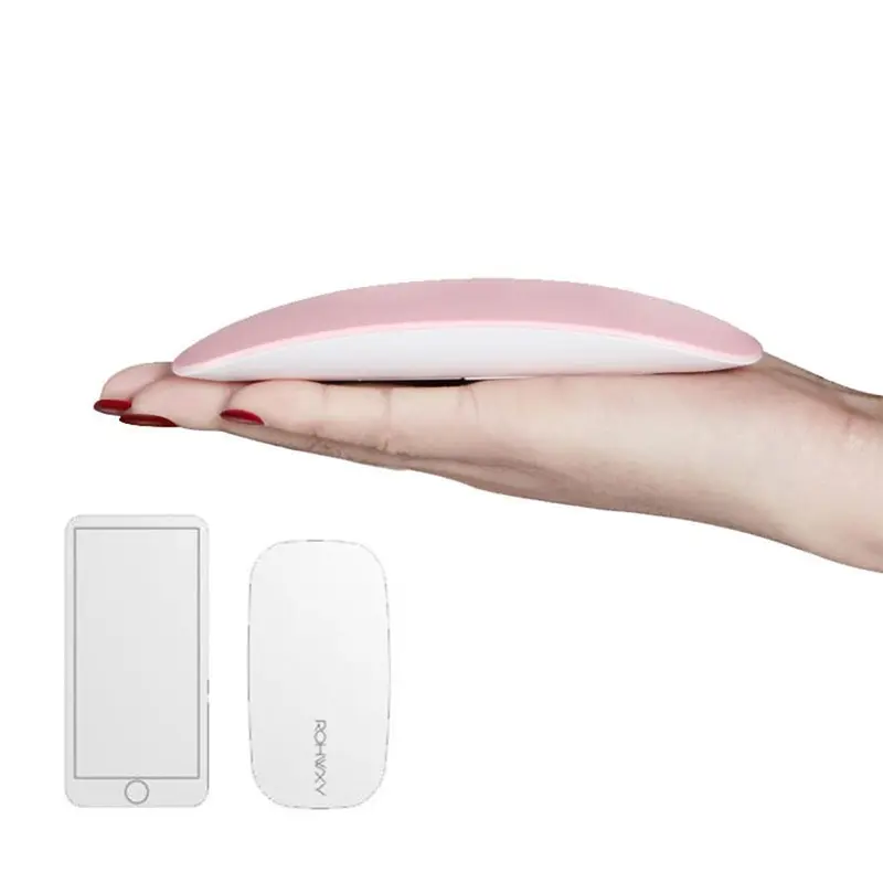Portable Mini UV LED Nail Lamp, USB Rechargeable Foldable Nail Dryer Lamp, Professional Nail Art Tool for Home & Nail Salon Use 2