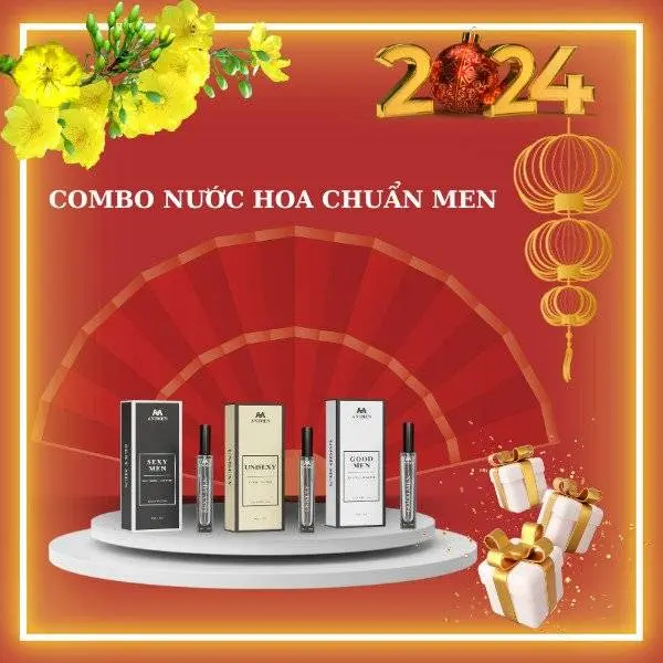 Nước hoa nam hương thơm 3 tầng