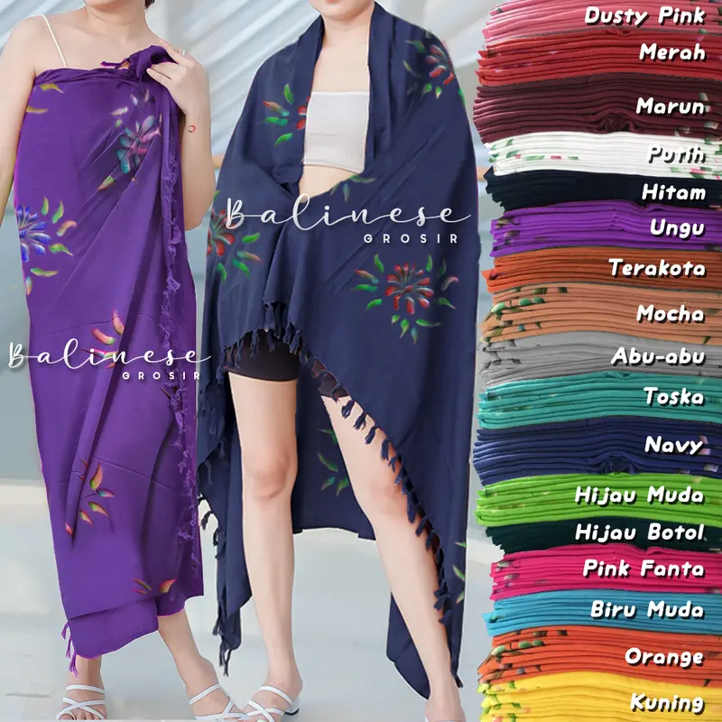 KAIN PANTAI BALI  KAIN BALI KAIN LUKIS KAIN RAYON 0