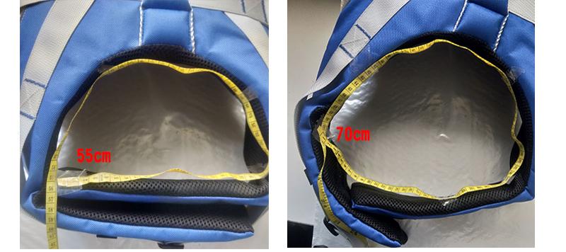 Product Introduction of Dog Life Jacket Pet Safety Rescue Swimsuit Dog Surfing Swimming Clothes Summer Vacation Oxford Breathable Bulldog Safety Clothes 51