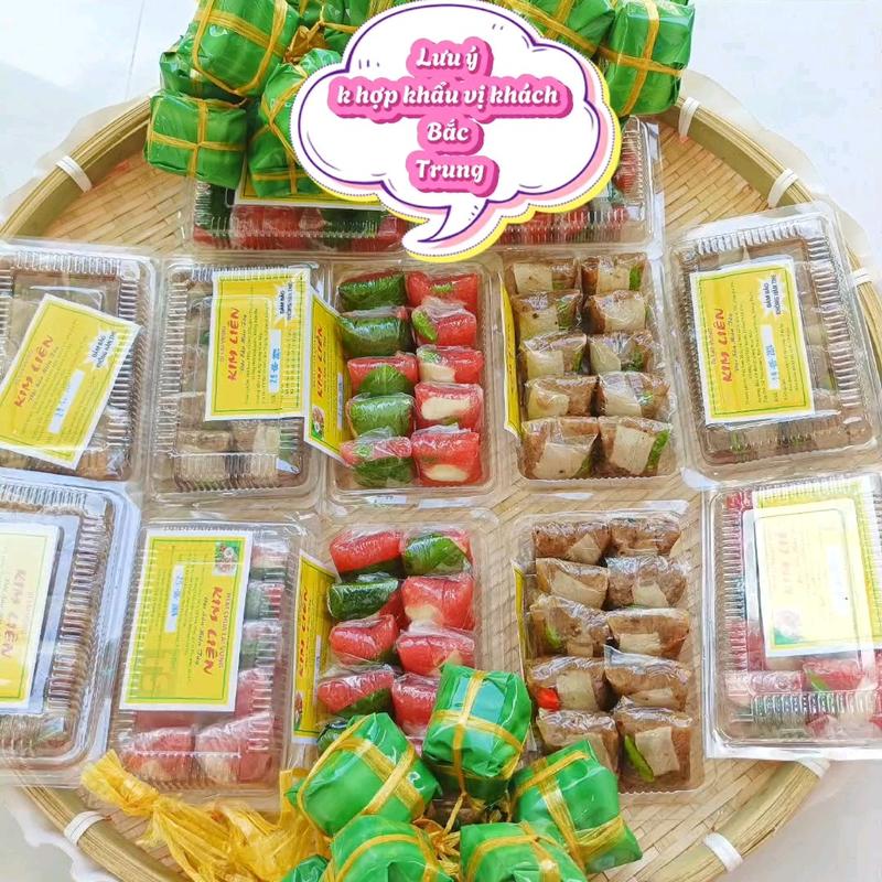 [5HỘP] Nem Chua  Lai Vung - Bì Thịt Ớt Hiểm Xanh - Nem 160rgam/ Bì 180rgam - đặc sản miền tây. ăn vặt 5