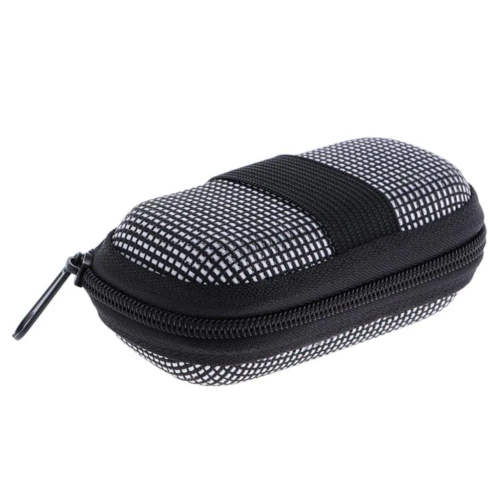 White Checkered Zipper Glasses Case /6 Doll