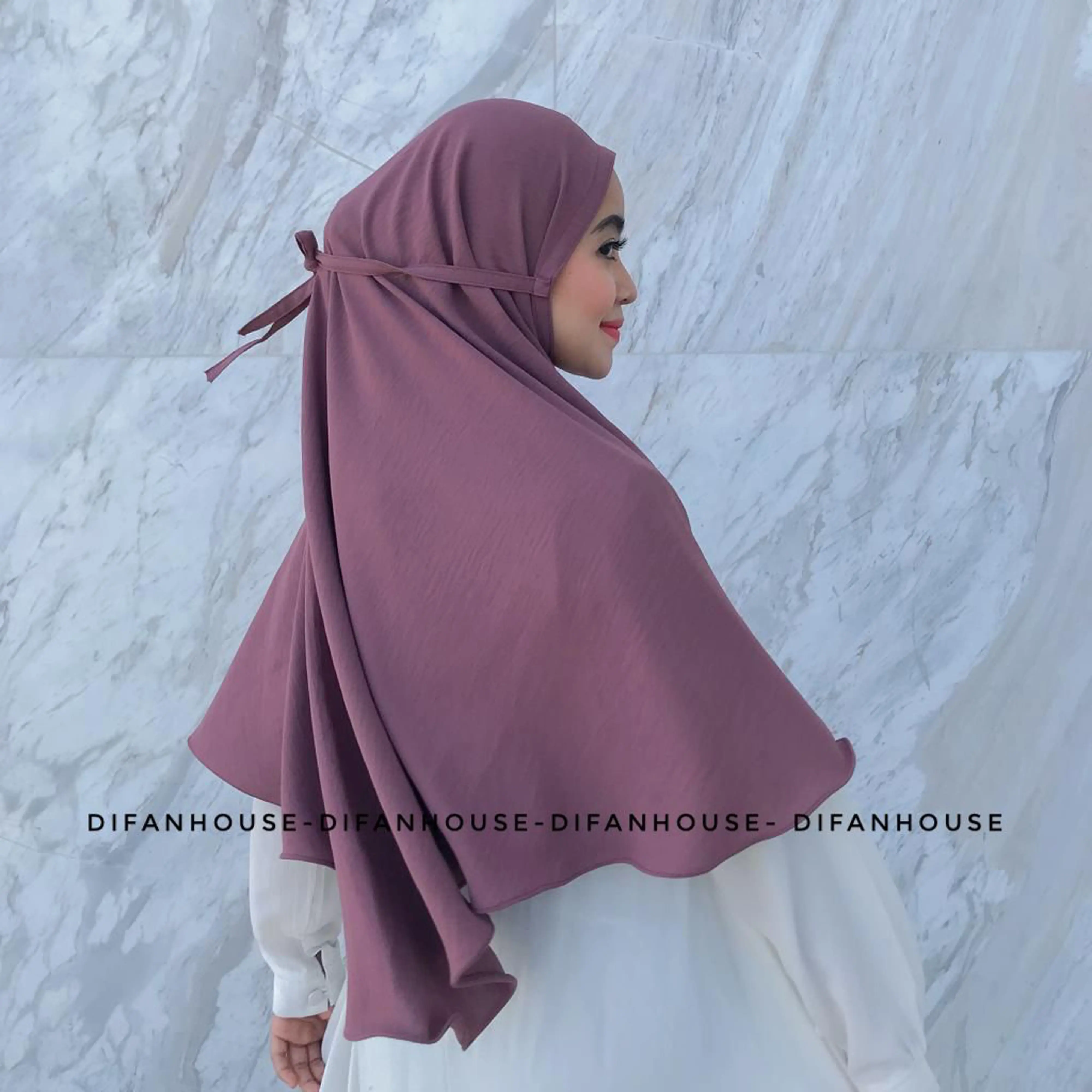 Bergo Crinkle Airflow Kerudung Instan Dewasa Jilbab  Muslim  Cantik Lembut