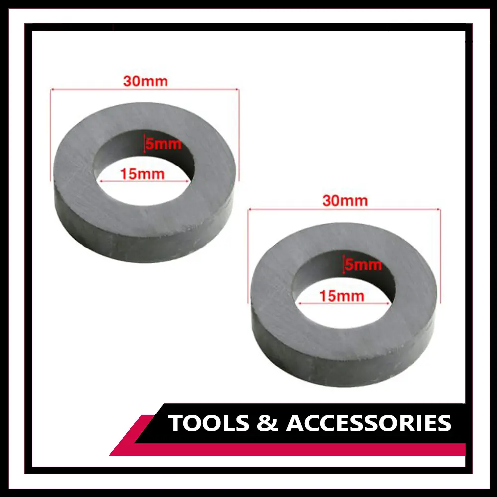 2pcs (MAG-30) MAGNET 30 x 18 x 6 mm - Very Strong Circular Magnet - Sold per pc