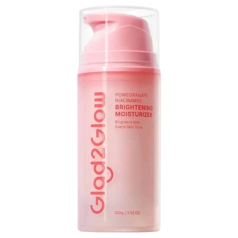 GLAD2GLOW Pomegranate 5% Niacinamide Brightening Moisturizer /Centella moisturizer JUMBO