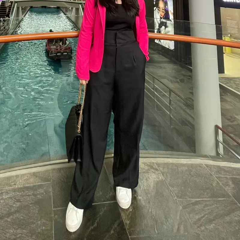 Luna double waisted pants — celana kantor/kuliah 4