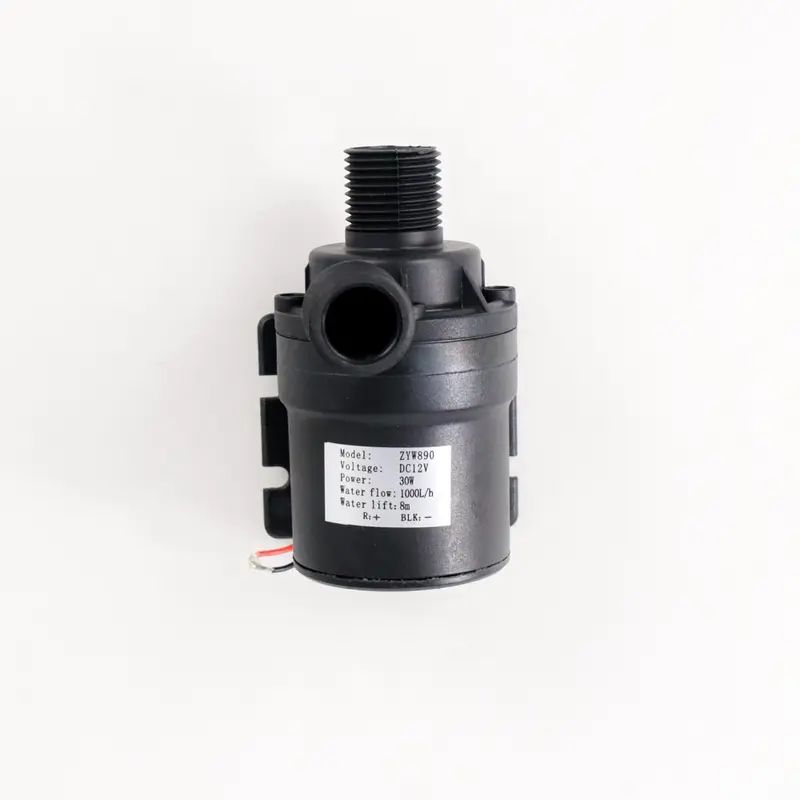 CN Pompa Air Mini Brushless Submersible Aquarium DC 12V 30W - ZYW890 - Black 3