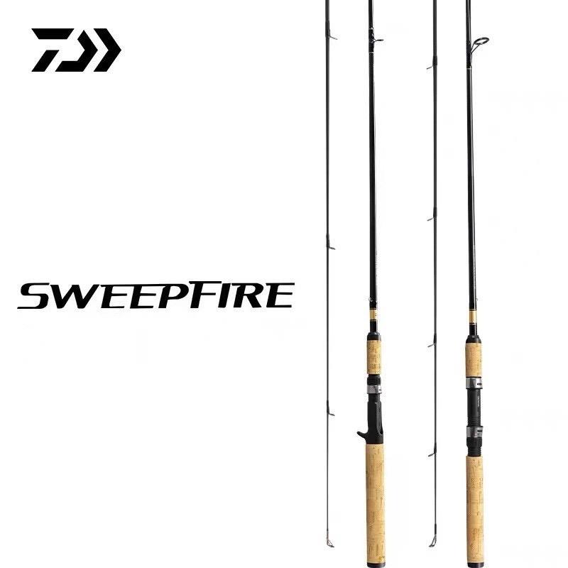 Cần Lure máy ngang DAIWA SWEEPFIRE 1m98 bền -rẻ - đẹp Đi Câu Fishing Câu Cá