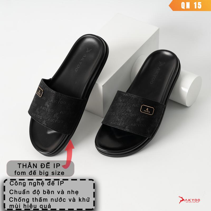 Product Introduction of Dép da nam quai ngang big size 44,45,46,47,48,49, đế cao su chống trơn trượt -Mã DL19 DL15 Slipper DéP Đế Bằng 10