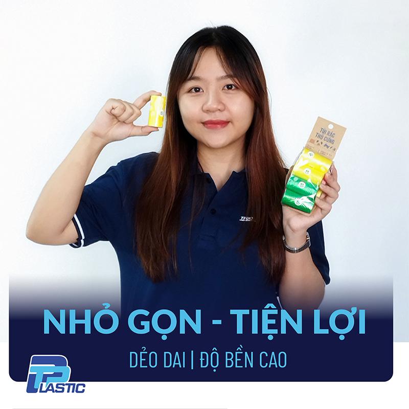 Túi PP Nhựa - Set 8 Cuộn, 120 Túi Rác Mini Đa Năng TPP, 15 Túi/Cuộn 2