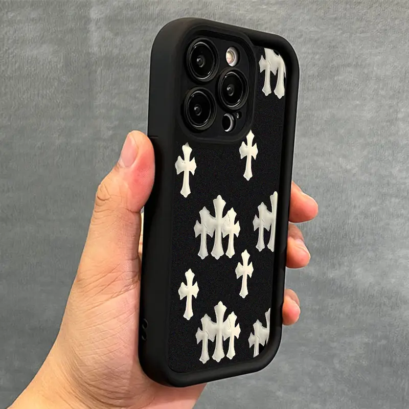 Soft Case Untuk iPhone Case 13 11 Pro Max X XR XS 8 7 ip 6S 6 Plus Premium Silicone Cute Funny Lucu Aesthetic Cowok Hitam Shockproof HP Casing Phone Cover TY38TK623SHCY 1