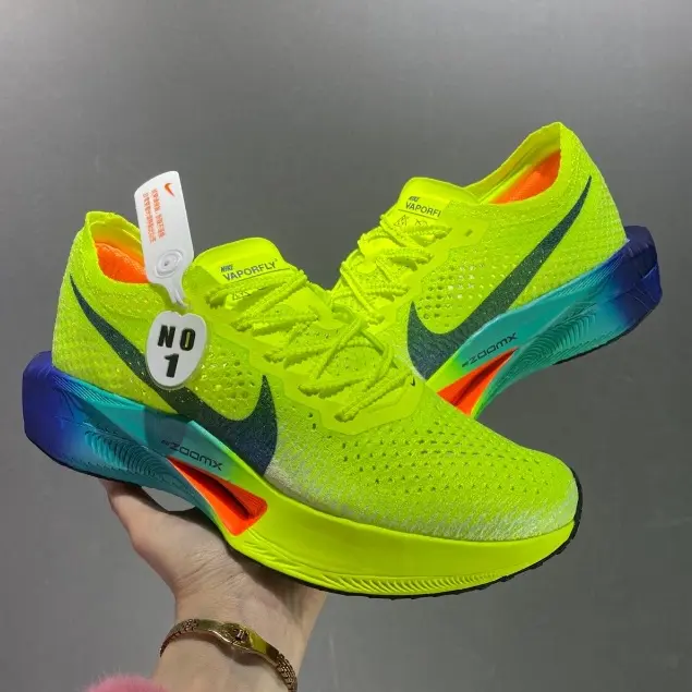 Kasut Sukan, Vaporfly Next 3 Lelaki dan Wanita, Ultralight, Bahan Jaringan, Vaporfly Next 2 Kasut Lari, DV4129-700