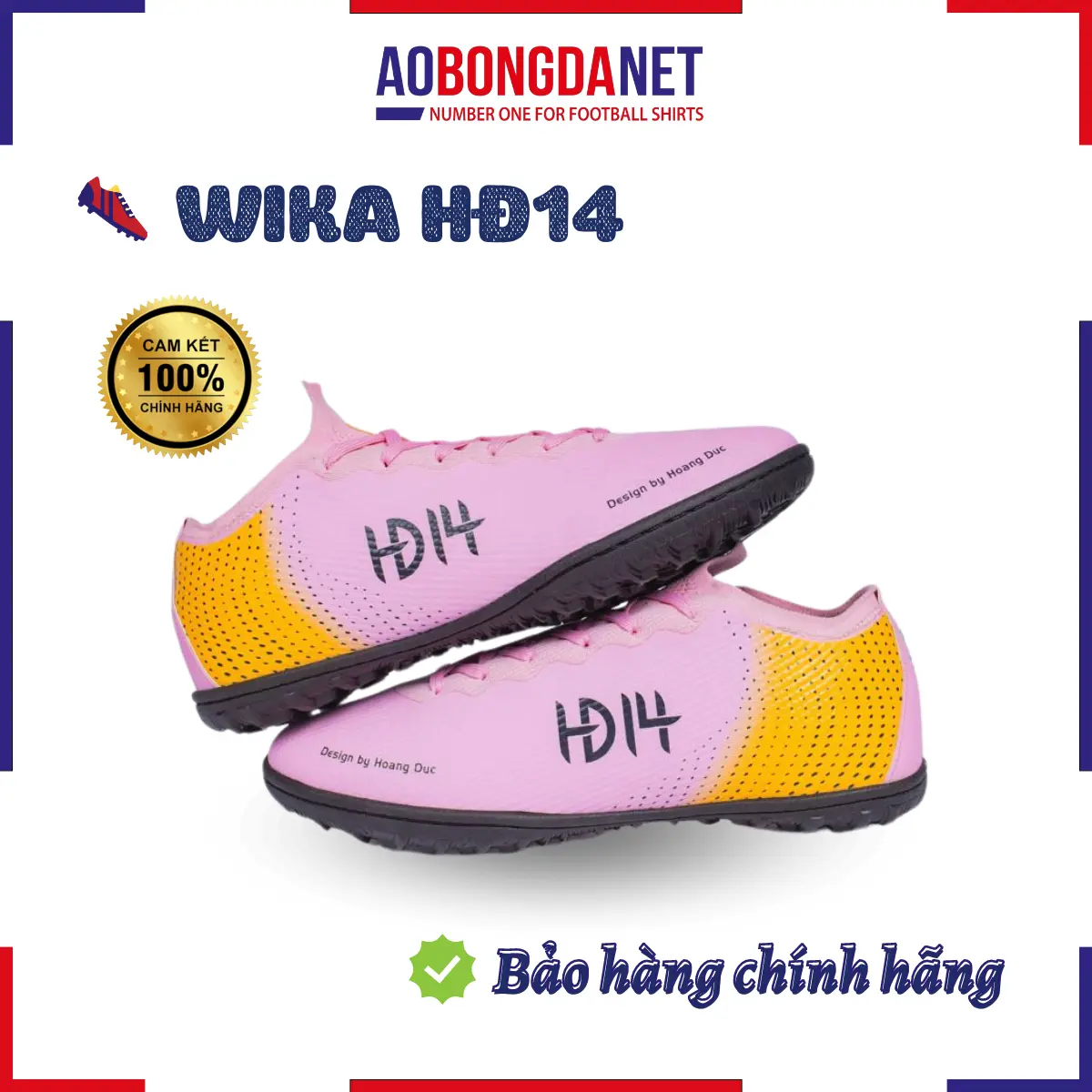 Giày Đá Bóng Wika HD14 , wika Flash , wika rapid Chính Hãng, Giày Đá Banh Sân Cỏ Nhân Tạo Khâu Full Đế Giày Thể Thao Sneaker Sport Tập Thể Dục