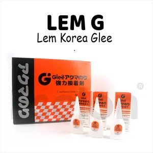1 buah Lem G Korea Kualitas Super / Lem Perekat Cair G LEe"-808