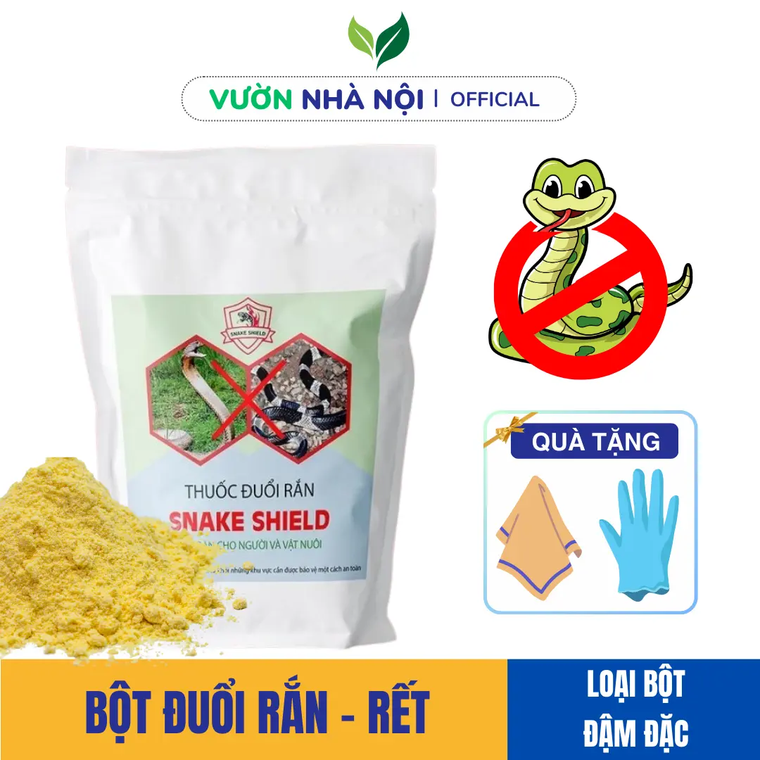 [HIỆU QUẢ 100%] Th.uốc Đuổi Rắn - Bột Đuổi Rắn Snake Shield An Toàn Với Người & Vật Nuôi Nhanh Nhang