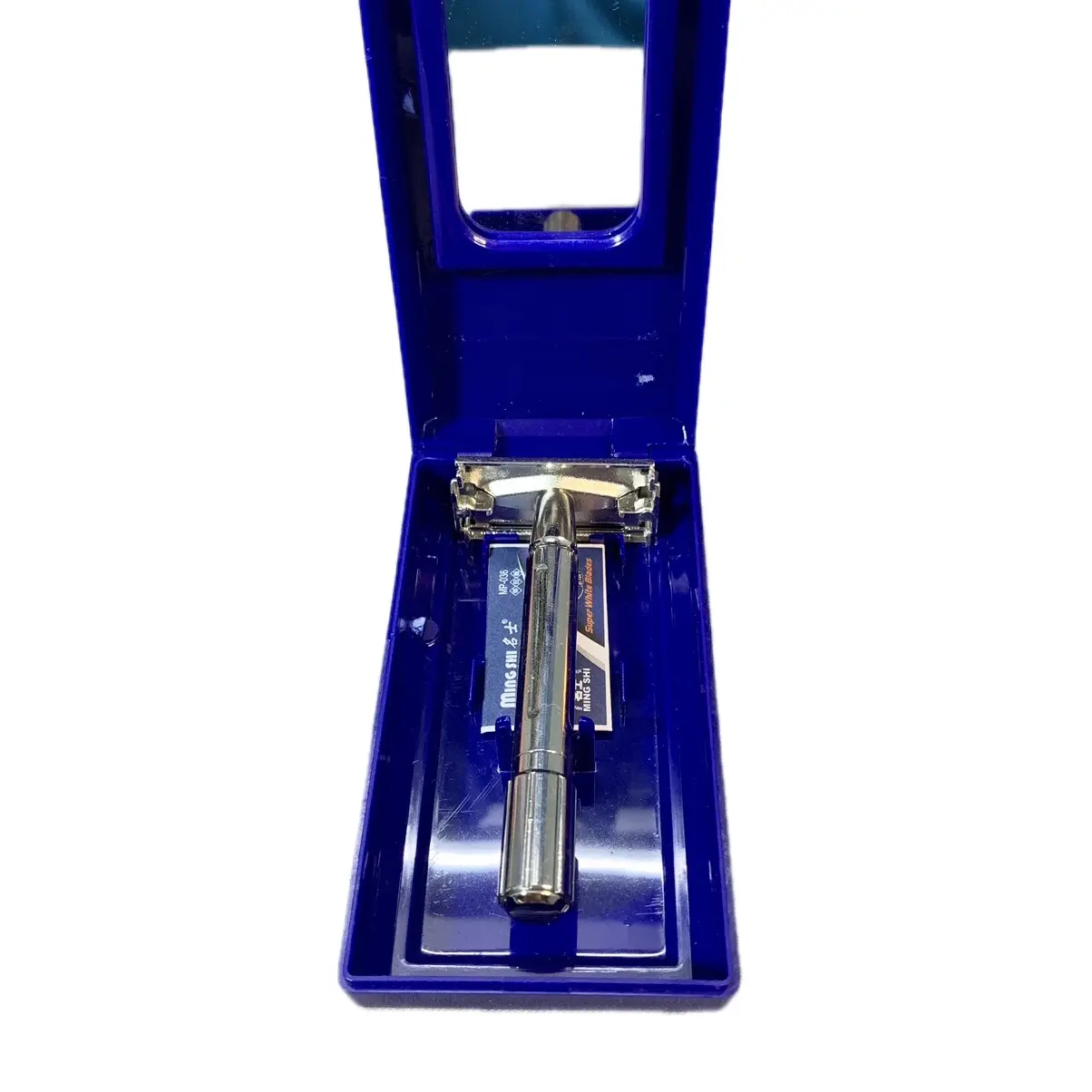 Hộp dao cạo râu truyền thống cánh bướm bằng inox không han gỉ