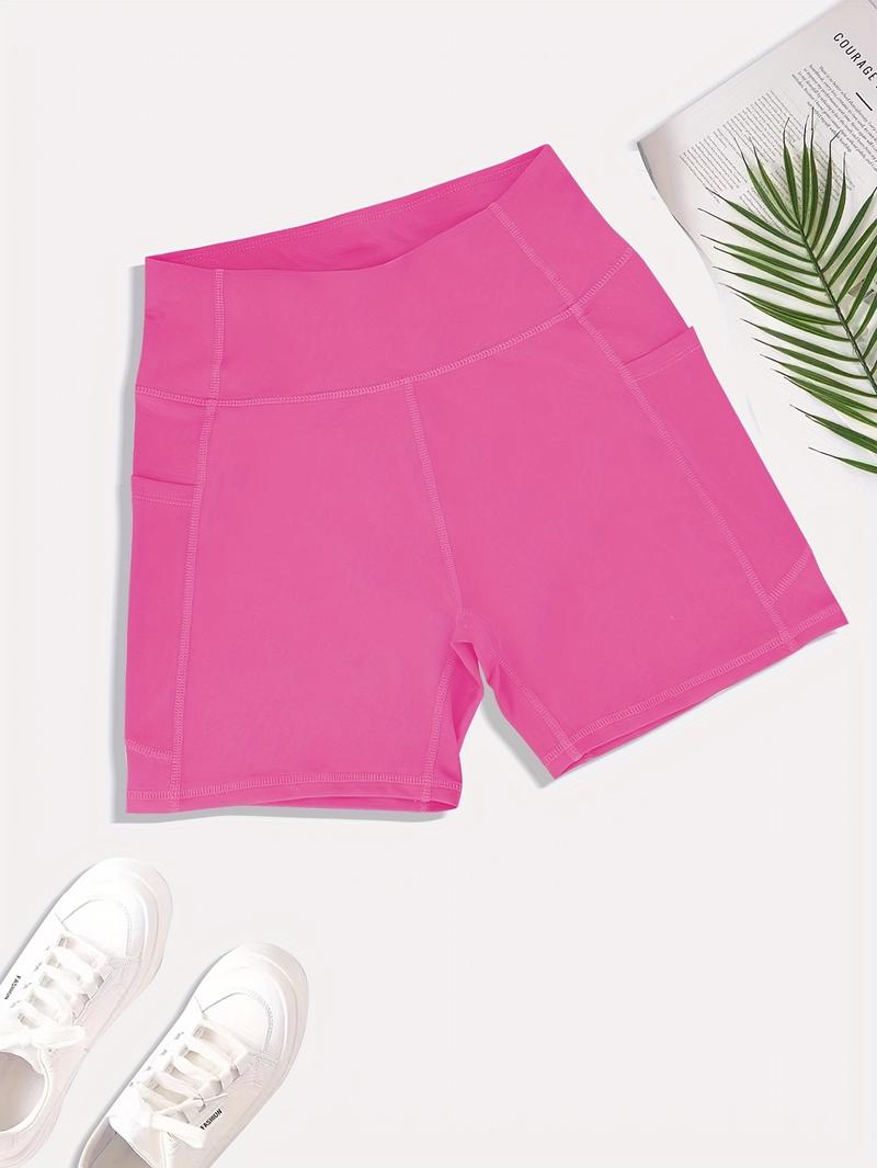 Product Introduction of Sports Casual Three-Quarter Length Shorts Butt-Lifting Yoga Shorts with Pockets 20