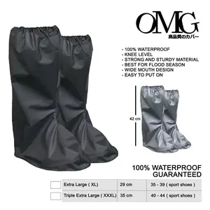OMG Cover Sepatu Raincoat Shoes 100% Tahan Air Anti Banjir Hujan