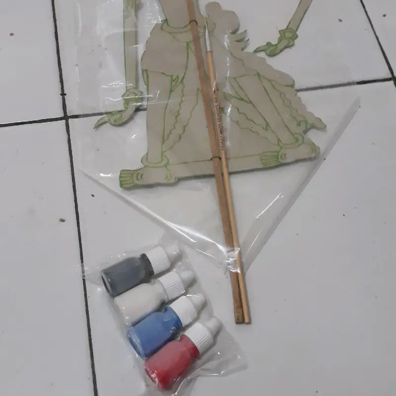 paket mewarnai wayang kertas diy 2