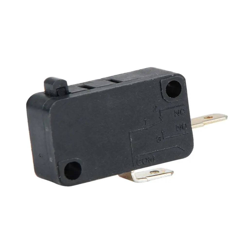 Microwave Oven Door Micro Switch 16A 250V Easy to Install Micro Limit Switch for Oven Automotive Appliance Microwave Electronic