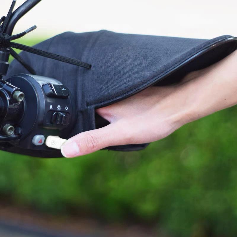 Product Introduction of Cycling Sun Protection Gloves Sunshade Waterproof Windproof Handlebar Cover 11