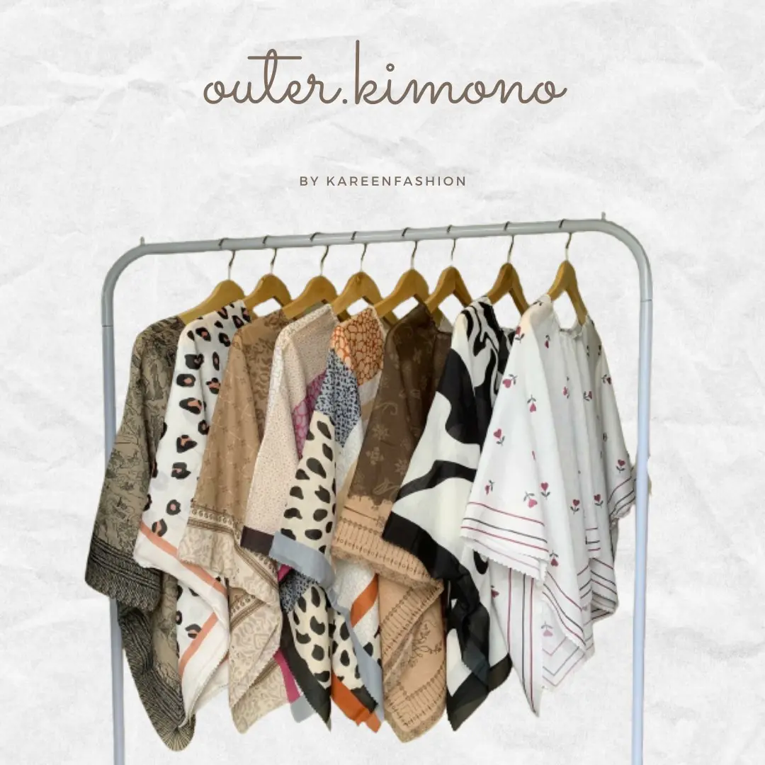 outer kimono scraf premium murah