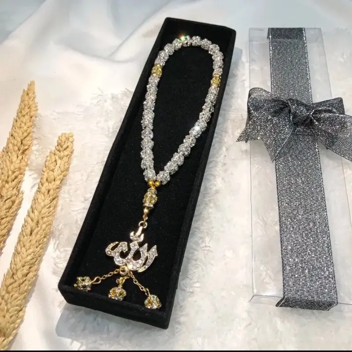 tasbih gelang kristal premium