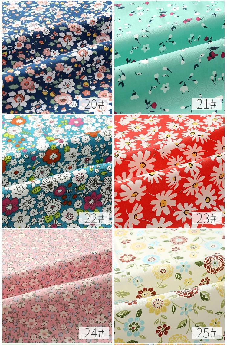 Product Introduction of Cotton Printed Fabric Small Flower Baby Dress Shirt Diy Bed Sheet Quilt Cover Fashion Sewing Wholesale Material Cloth by Meter 18