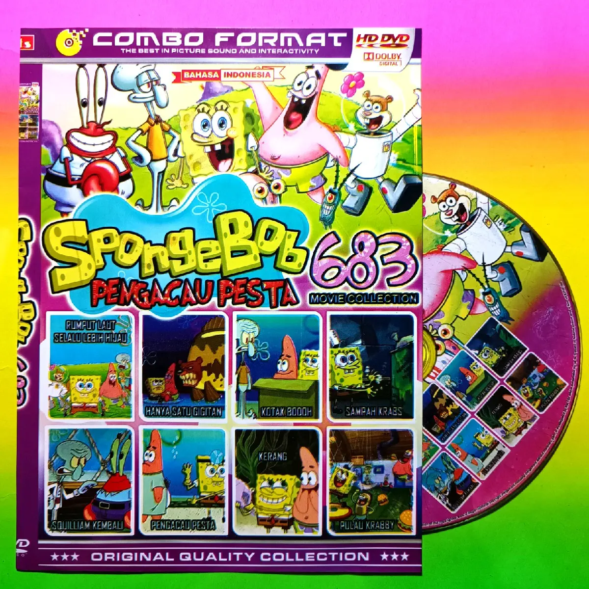 KASET KARTUN ANAK KOLEKSI SPONGEBOB VOLUME 683.