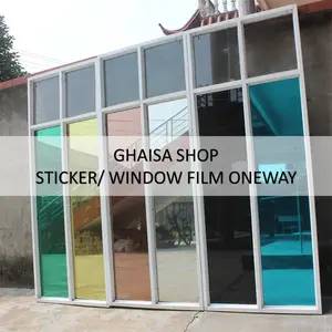 Stiker Window Film | Kaca One Way | Window Film | Stiker Kaca Mobil Rumah Gedung Kantor Lebar 150cm