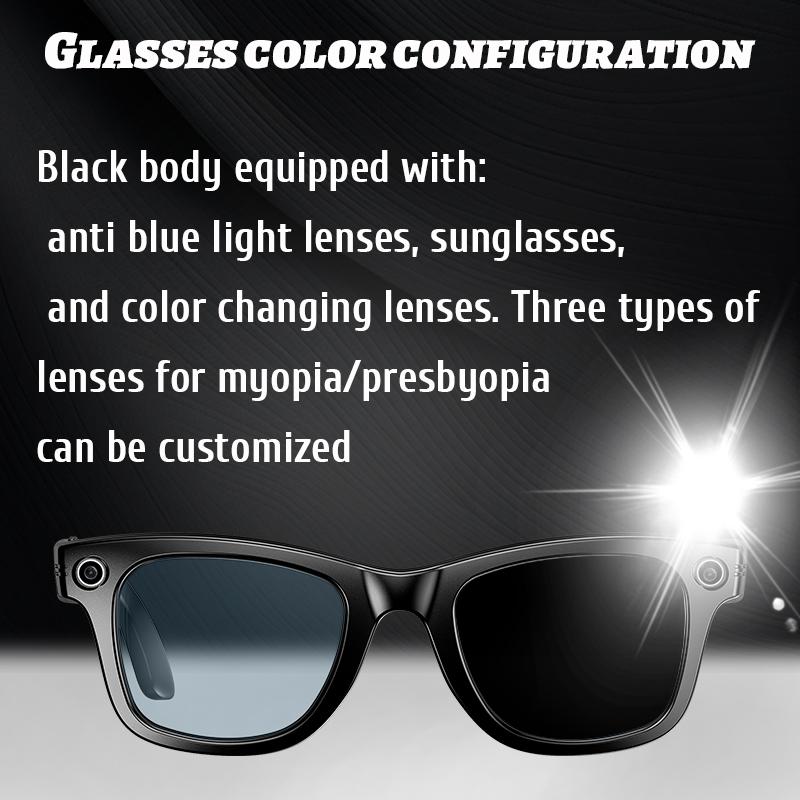 New 800W Camera AI Glasses Men Color-Changing Smart Translation Glasses Photo Video Recording Waterproof Call Smart Sunglasses - Image 3