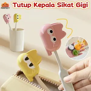 Portable Plastic Clip /  Jepitan Tutup Penutup Kepala Sikat Gigi / Cover Sikat Gigi Travel /Klip Penyimpanan / Penutup Debu Sikat Gigi Listrik Portabel Untuk Perjalanan