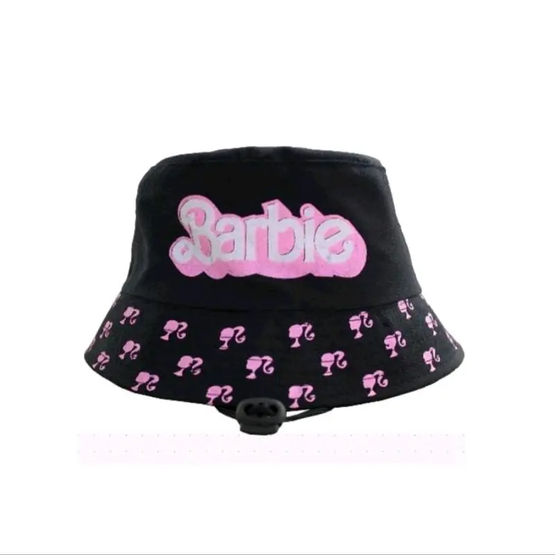 Topi Bucket Anak karakter lucu untuk Perempuan,bucket sablon karakter lucu Fashion 5