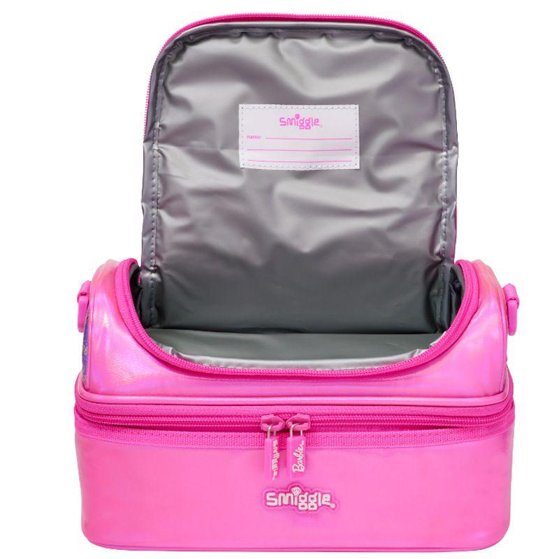 Product Introduction of Australian Smiggle Schoolbag Children's Pink Princess Barbie Pink Brutal Large Capacity Pencil Case Stationery Gift Bag Primary and Secondary School Student Backpack 12