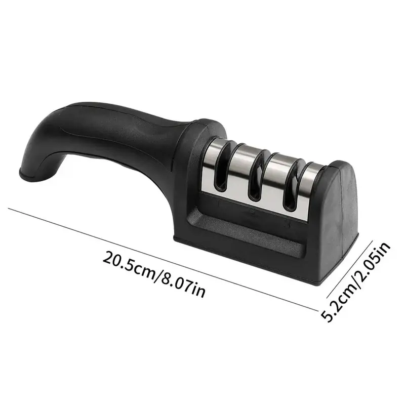 Manual Knife Sharpener, 1 Count Multifunctional Knife Sharpener, Household Knife Sharpener, Kitchen Knife Sharpener, Knife Gadget 1