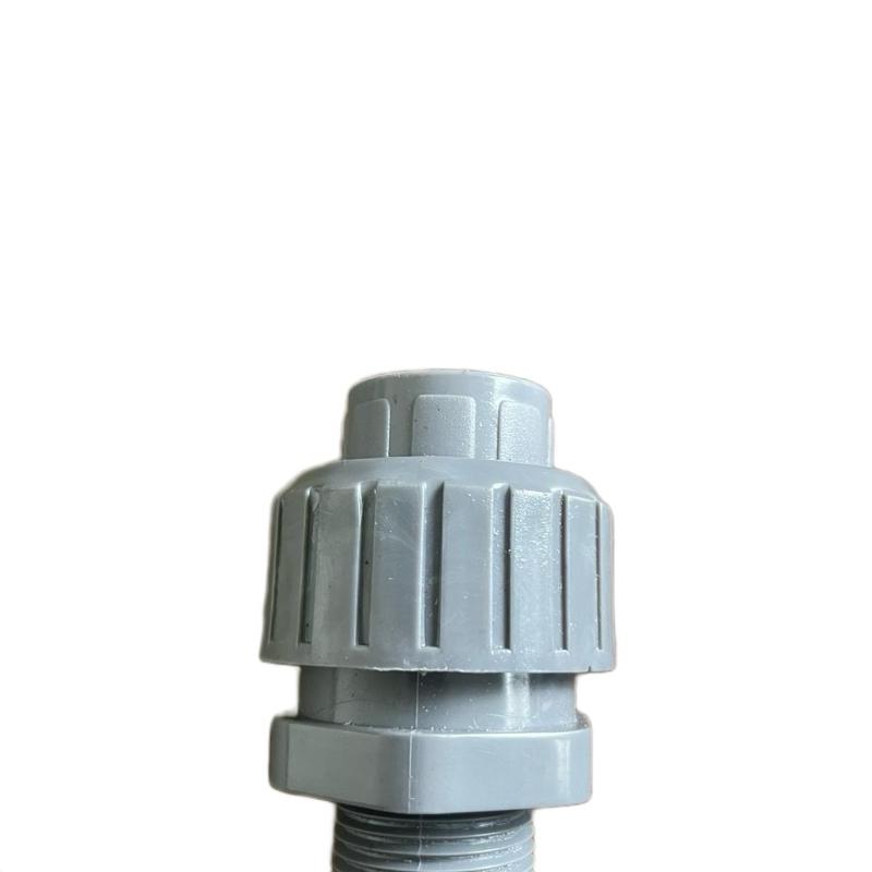Rắc co ống nước ren ngoài 34 thu ống 21 27 34, Rắc co máy bơm, rắc co ren máy nối liền máy bơm 9