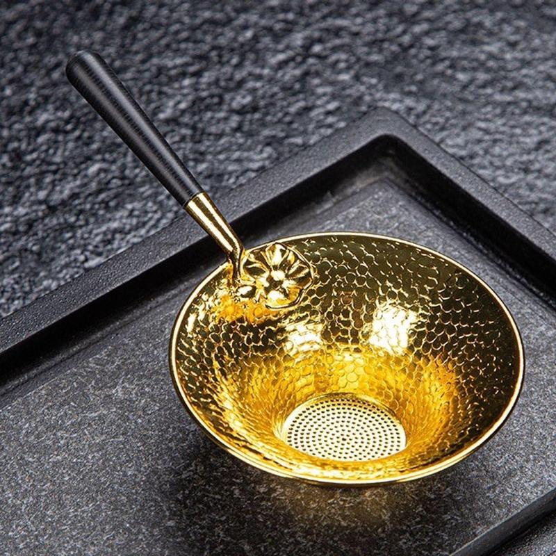 Lọc trà đồng đỏ gò tay cao cấp 3